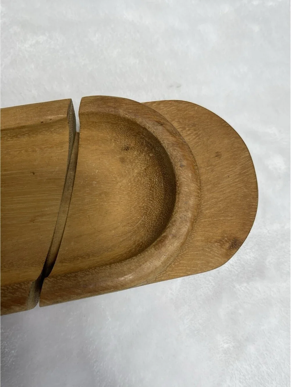 NWT Vtg Ironwood Baguette Bread Miter Cutting Board/Serving Tray 26